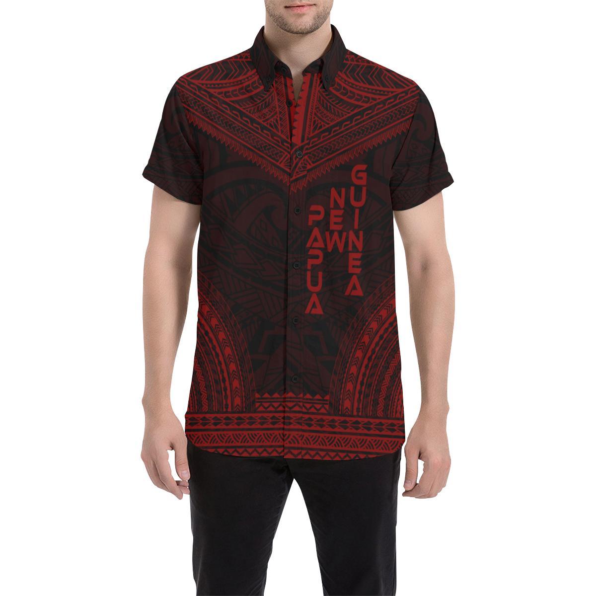 Palau Polynesian Chief Shirt - Red Version - Polynesian Pride