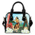 Hawaiian Picture Shoulder Handbag 03 One Size Black - Polynesian Pride