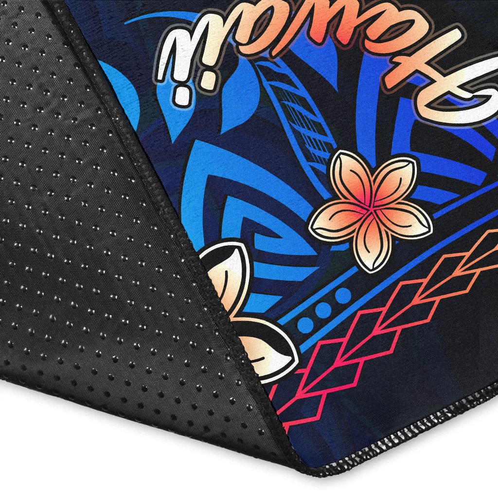 Hawaii Area Rug - Vintage Tribal Mountain - Polynesian Pride