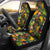 Hawaiian Seamless Tropical Flower Plant And Leaf Pattern Car Seat Cover - Polynesian Pride