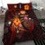 Nauru Polynesian Bedding Set - Legend of Nauru (Red) - Polynesian Pride