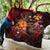 Wallis and Futuna Polynesian Personalised Premium Quilt - Legend of Wallis and Futuna (Red) - Polynesian Pride