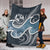 Tonga Polynesian Premium Blanket - Ocean Style - Polynesian Pride