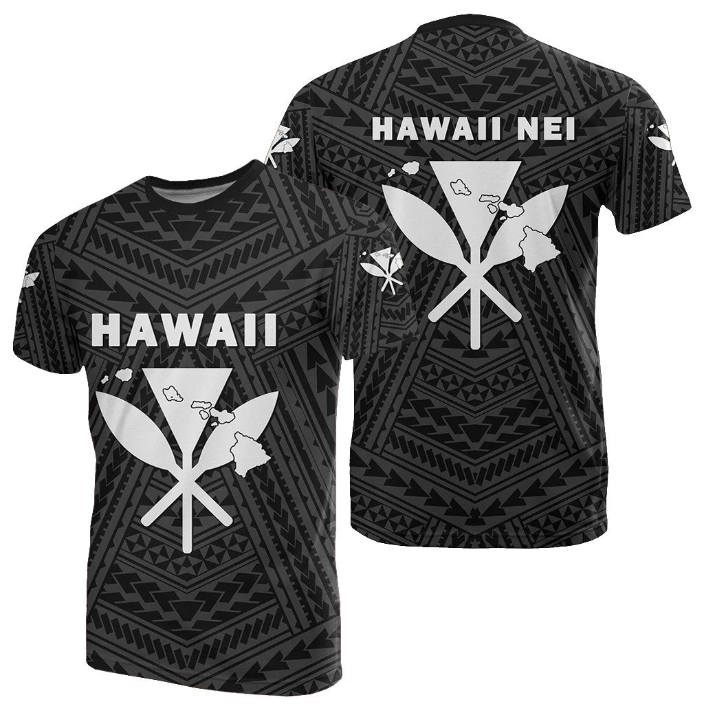 Hawaii Kanaka Polynesian T Shirt White Unisex White - Polynesian Pride