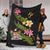 Fiji Polynesian Blanket - Plumeria Tribal - Polynesian Pride