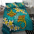 Niue Polynesian Bedding Set - Manta Ray Ocean - Polynesian Pride