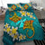 Wallis and Futuna Polynesian Bedding Set - Manta Ray Ocean - Polynesian Pride