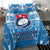 Samoa Rugby Toa Samoa Blue Style Bedding Set - LT2 - Polynesian Pride