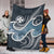 Wallis and Futuna Polynesian Premium Blanket - Ocean Style - Polynesian Pride