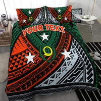 (Custom Personalised) Vanuatu Penama Province Tribal Pattern Bedding Set - LT12 - Polynesian Pride