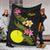 Palau Polynesian Blanket - Plumeria Tribal - Polynesian Pride