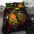 Papua New Guinea Polynesian Personalised Bedding Set - Legend of Papua New Guinea (Reggae) - Polynesian Pride