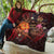 New Caledonia Polynesian Premium Quilt - Legend of New Caledonia (Red) - Polynesian Pride