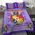 (Tupou S Mapa) Tonga Pattern with Coat of Arms Bedding Set LT4 - Polynesian Pride