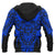 Polynesian Hoodie Tattoo Tiki Blue - Polynesian Pride