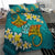 Vanuatu Polynesian Bedding Set - Manta Ray Ocean - Polynesian Pride