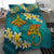 American Samoa Polynesian Bedding Set - Manta Ray Ocean - Polynesian Pride