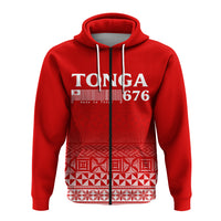 Tonga 676 Zip up Hoodie Tongan Pattern LT12 - Polynesian Pride