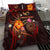 Tonga Polynesian Personalised Bedding Set - Legend of Tonga (Red) - Polynesian Pride