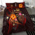 Vanuatu Polynesian Bedding Set - Legend of Vanuatu (Red) - Polynesian Pride