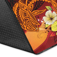 Tahiti Area Rugs - Tribal Tuna Fish - Polynesian Pride