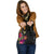 Polynesian Shoulder Handbag - Hibiscus Pattern One Size Black - Polynesian Pride