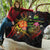 New Caledonia Polynesian Premium Quilt - Legend of New Caledonia (Reggae) - Polynesian Pride