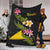 Tokelau Polynesian Blanket - Plumeria Tribal - Polynesian Pride