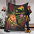 Papua New Guinea Polynesian Personalised Premium Blanket - Legend of Papua New Guinea (Reggae) - Polynesian Pride