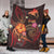 Papua New Guinea Polynesian Premium Blanket - Legend of Papua New Guinea (Red) - Polynesian Pride