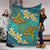 Palau Polynesian Blanket - Manta Ray Ocean - Polynesian Pride