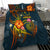 Chuuk Polynesian Bedding Set - Legend of Chuuk (Blue) - Polynesian Pride