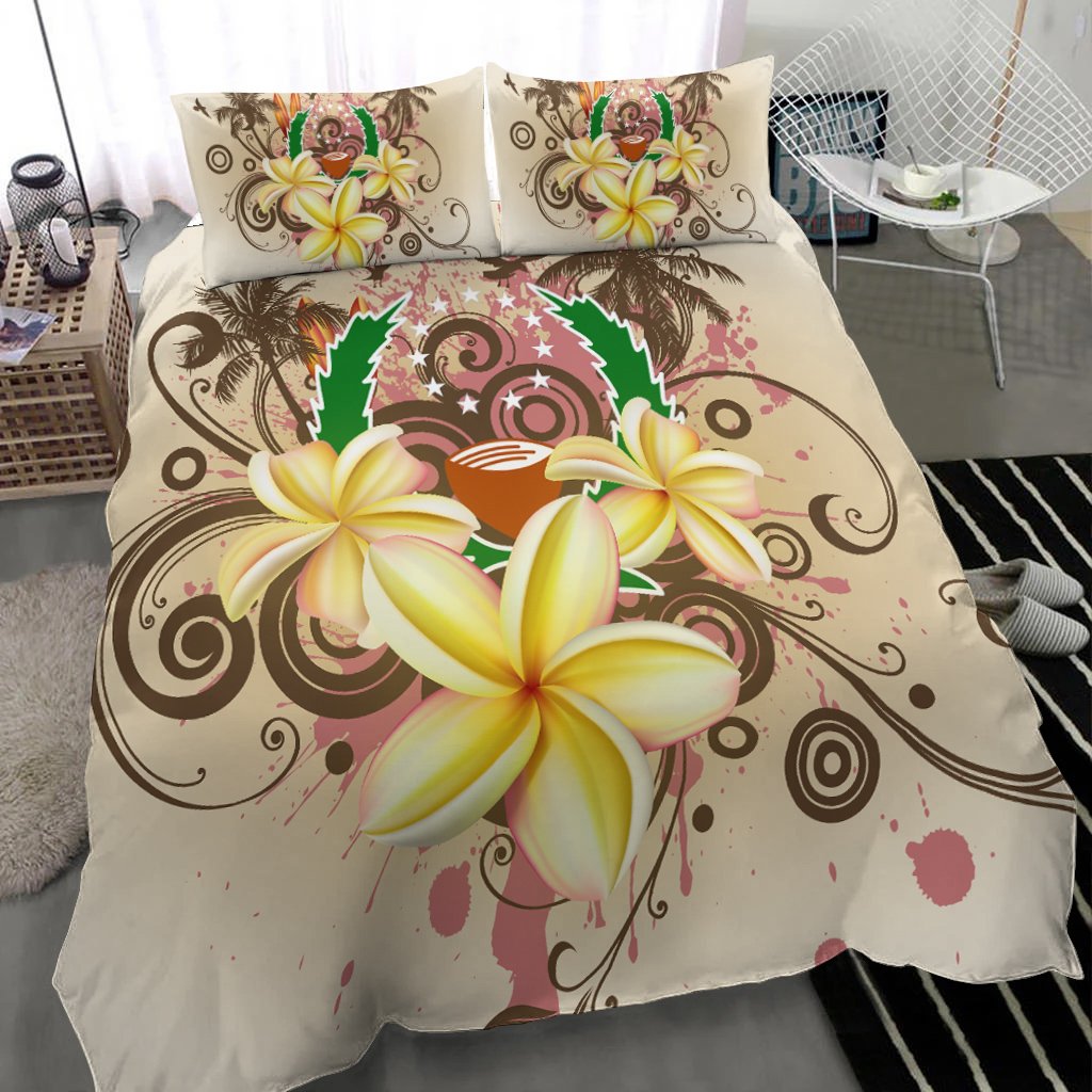 Pohnpei Micronesia Bedding Set - Summer Tropical - Polynesian Pride