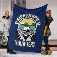 American Samoa Custom Personalised Premium Blanket - Paepaeulupo'o Aua (Ver 2) - Polynesian Pride