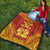 Papua New Guinea Premium Quilt - Papua New Guinea Coat Of Arms Polynesian Chief Red Version - Polynesian Pride