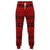 Polynesian Tattoo Tribal Red Joggers Unisex Red - Polynesian Pride