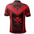 Hawaii Kanaka Polynesian Polo Active Red - Polynesian Pride