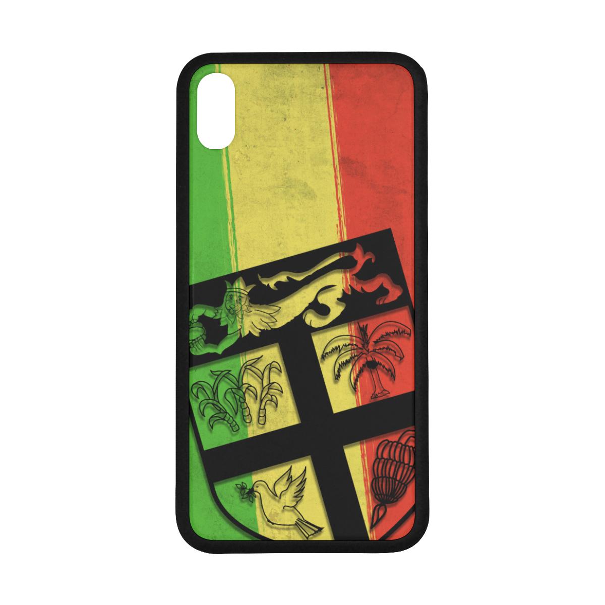 Fiji Shield Reggae Phone Case One Size XS Max (6.5") Reggae - Polynesian Pride