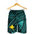 Papua New Guinea Men's Shorts - Tribal Seamless Pattern - Polynesian Pride