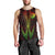 Tahiti Custom Personalised Polynesian Men's Tank Top - Fish Hook Ver2 - Polynesian Pride