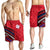 Wallis and Futuna Men Short Creative Polynesian LT13 Men's Shorts Red - Polynesian Pride