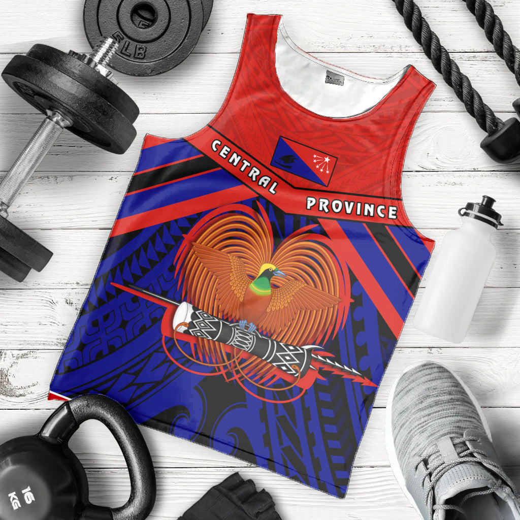 Central Province Men Tank Top Papua New Guinea LT13 - Polynesian Pride