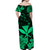 Hawaii Matching Dress and Hawaiian Shirt Polynesia Green Kanaka Maoli LT13 - Polynesian Pride