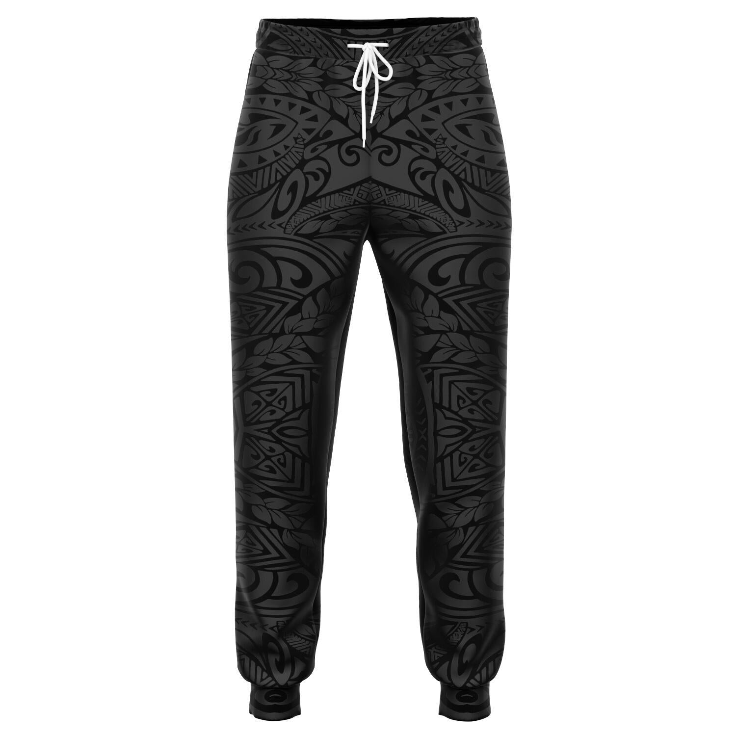 Polynesian Culture Gray Joggers Unisex Gray - Polynesian Pride