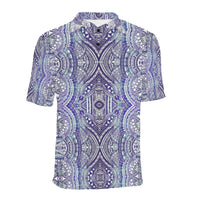Polynesian Polo Shirt Violet - Polynesian Pride