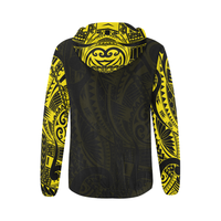 Gemini Zodiac Hoodie (Zip) Aotearoa Maori Tattoo - Polynesian Pride