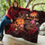 Nauru Polynesian Premium Quilt - Legend of Nauru (Red) - Polynesian Pride