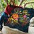 Vanuatu Polynesian Personalised Premium Quilt - Legend of Vanuatu (Blue) - Polynesian Pride