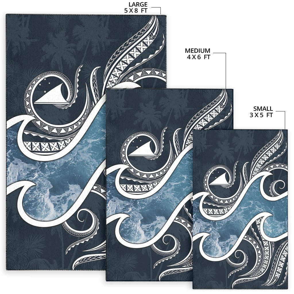 Tokelau Polynesian Area Rug - Ocean Style - Polynesian Pride