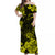 Hawaii Matching Dress and Hawaiian Shirt Polynesia Yellow Cool Shaka Sign LT13 - Polynesian Pride